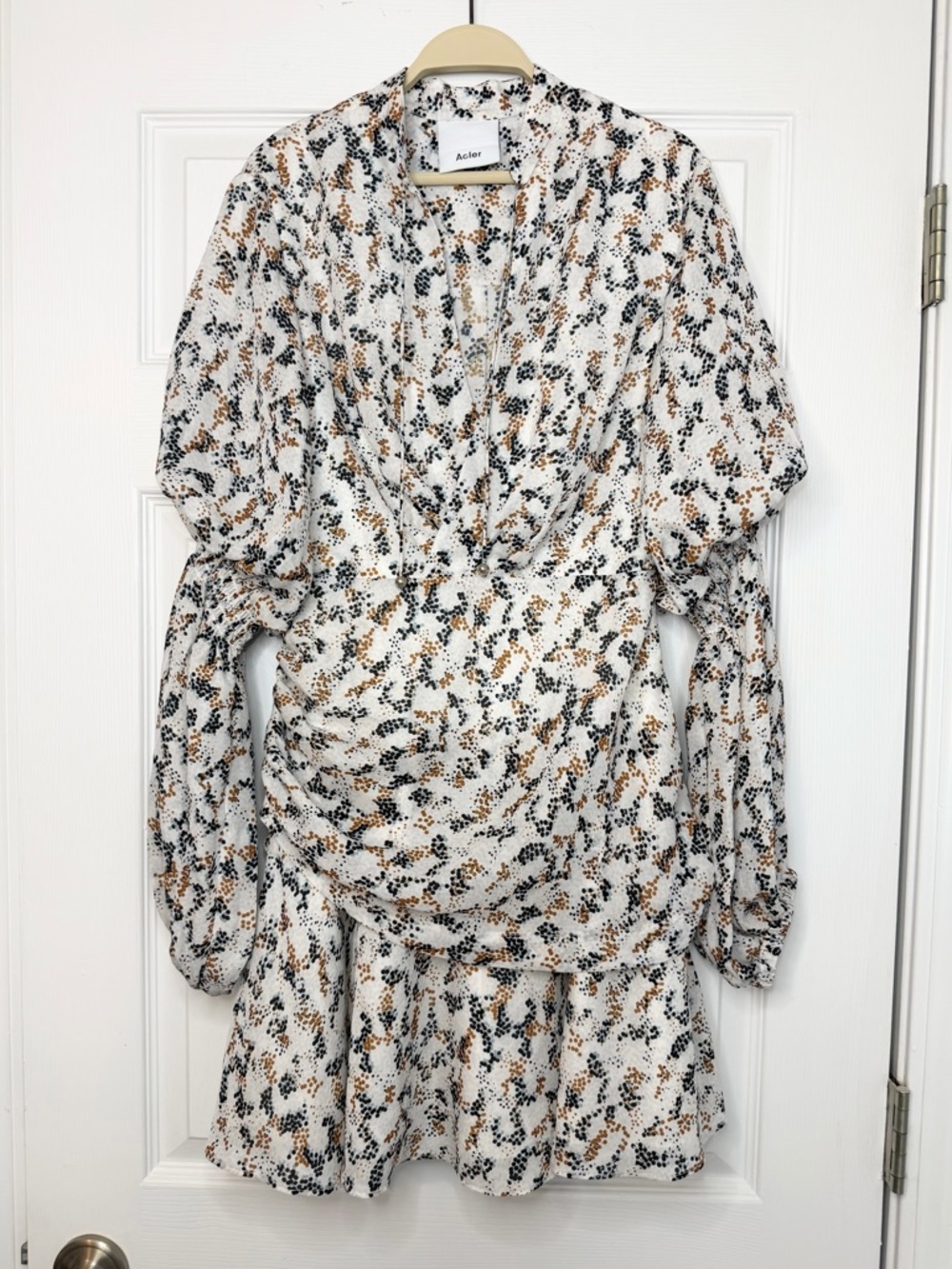 Acler Size S • White Mini Dress.